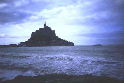 Mont Saint-Michel  mare haute